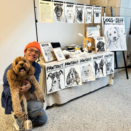 Kevin the Cavapoo: Chaos, Charm, and One Cheeky PAWtrait