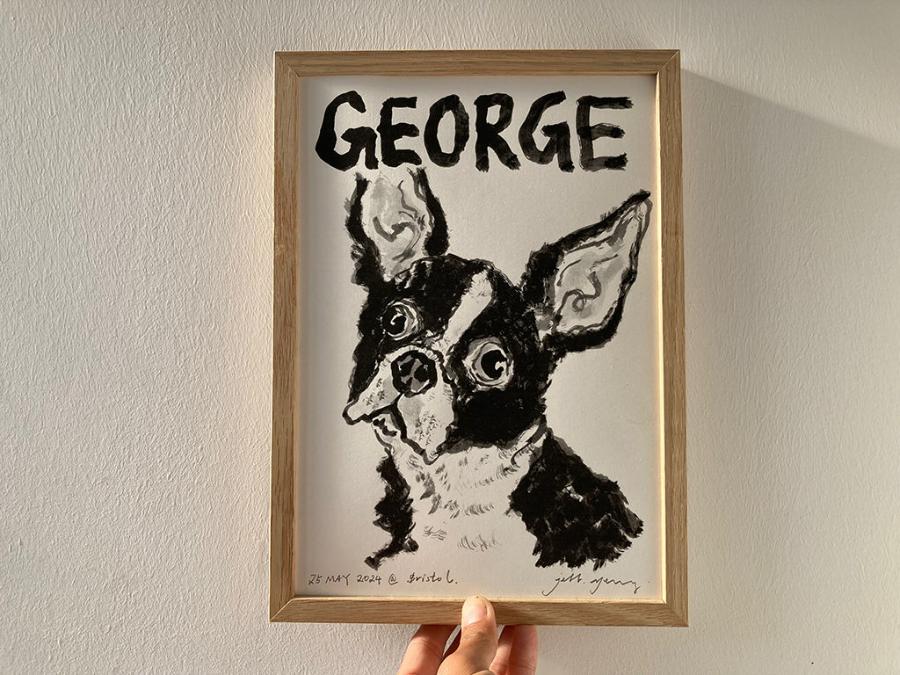 Framed Pooch Pawtrait