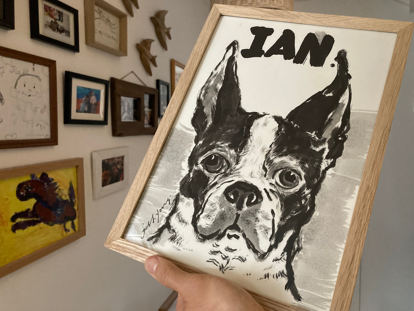 Framed Pooch Pawtrait