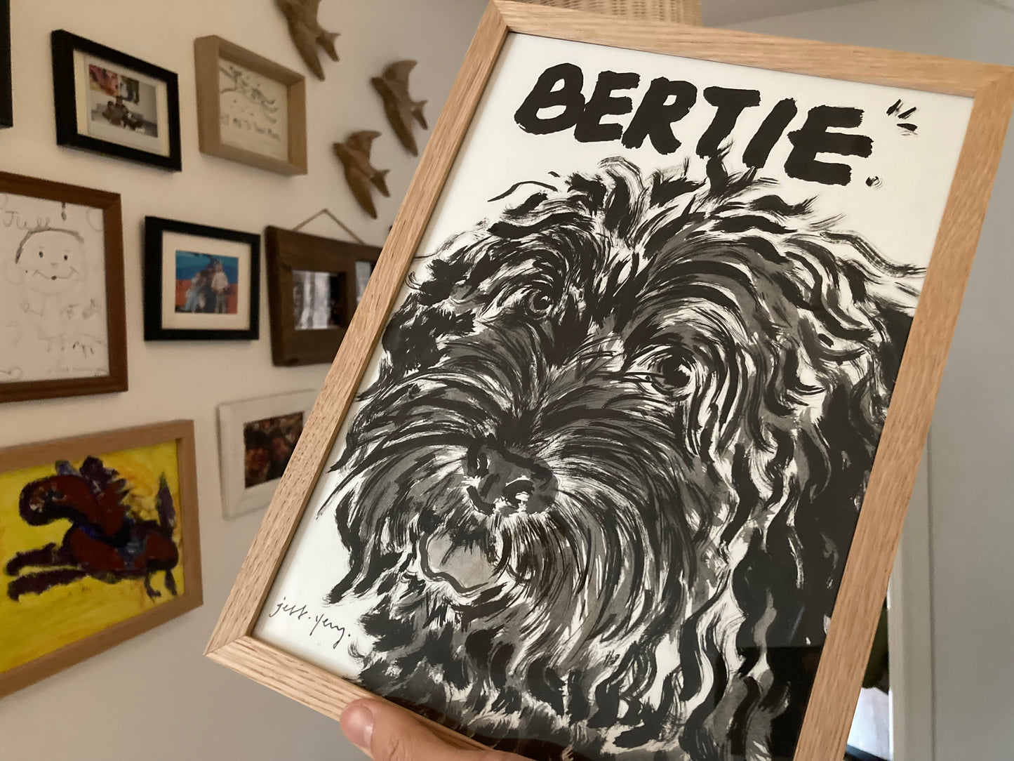 Framed Pooch Pawtrait