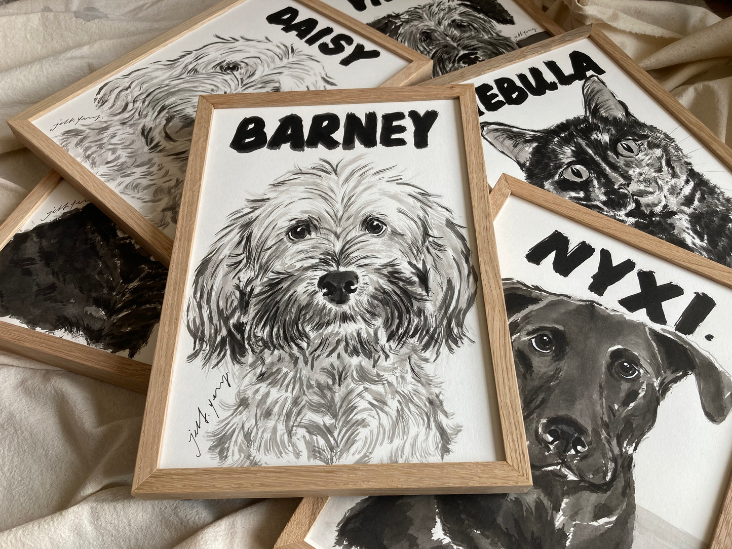 Framed Pooch Pawtrait