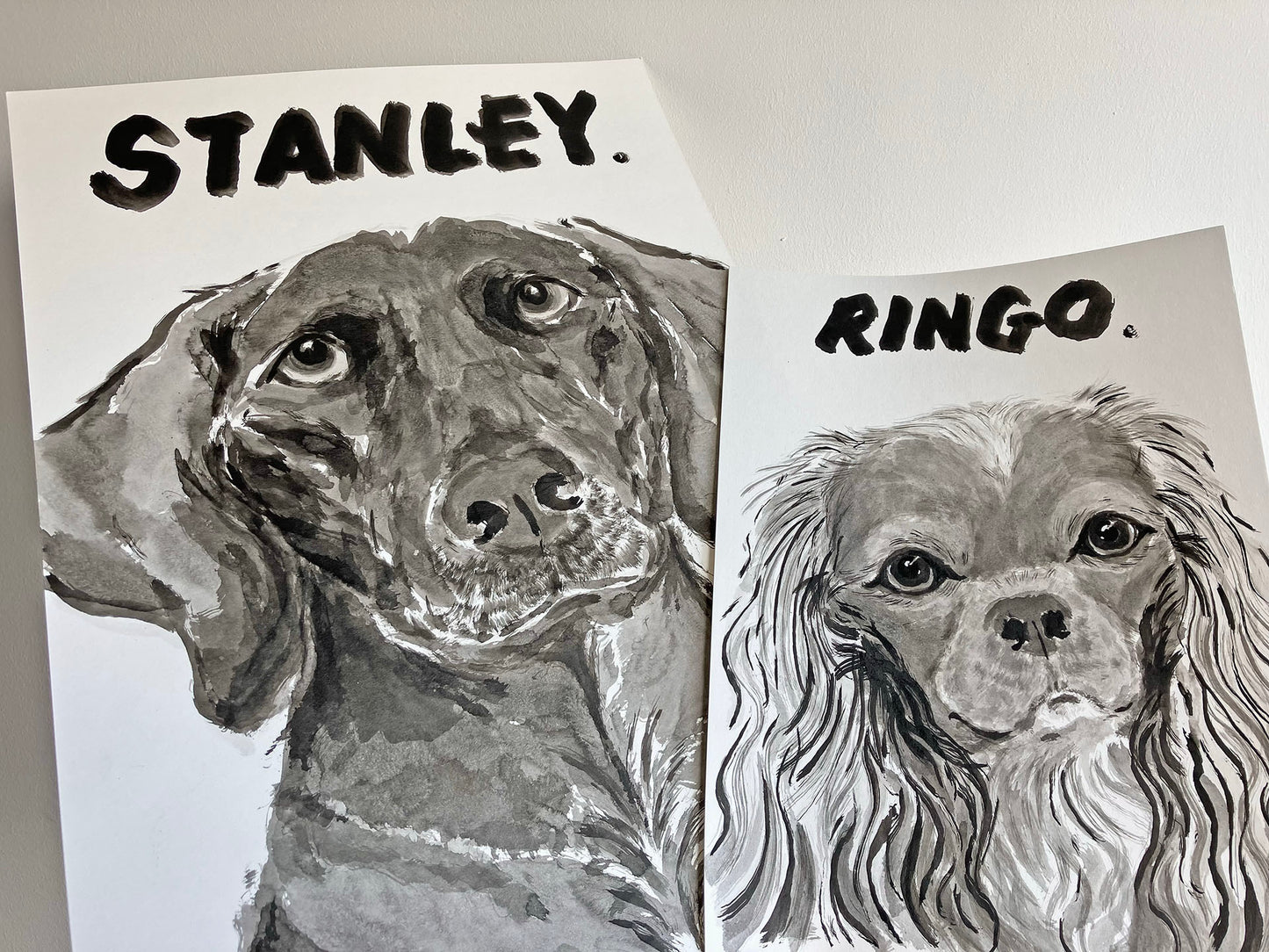 Inky Pooch Pawtrait