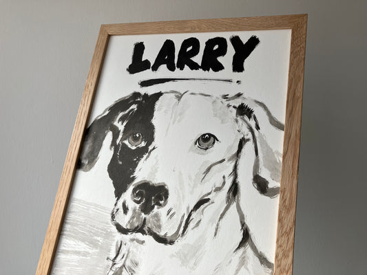 Inky Pooch Pawtrait