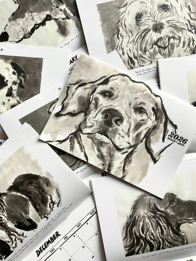 Dogs By Jeff 2026 Calendar