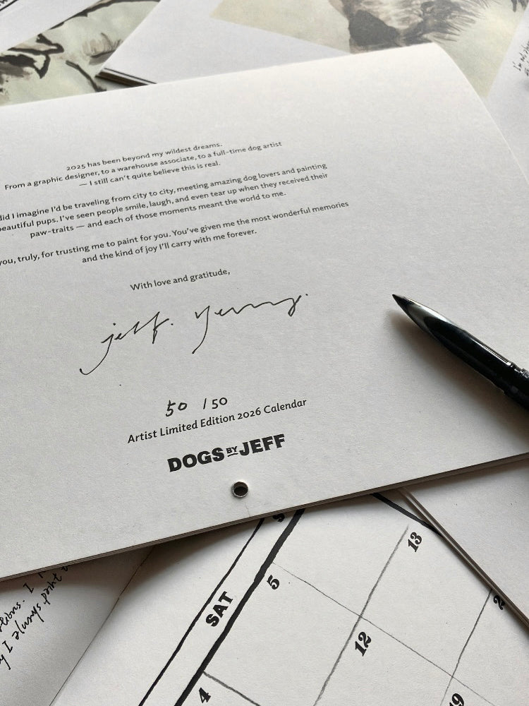 Dogs By Jeff 2026 Calendar