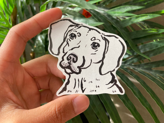 Dog Sticker - Labrador