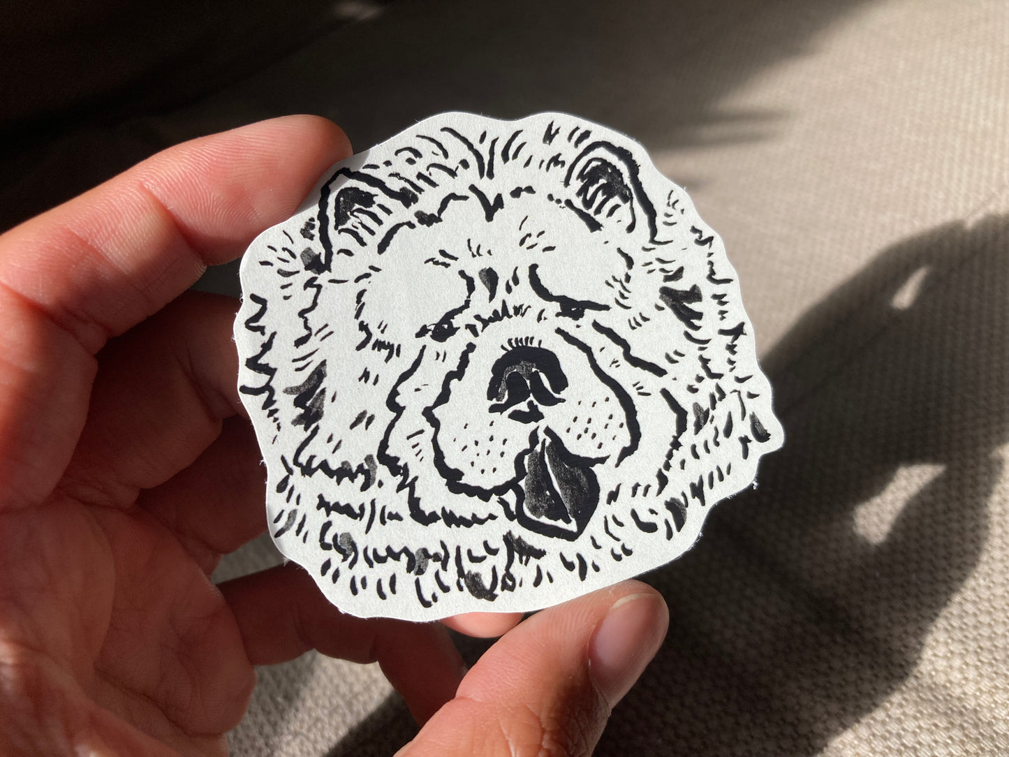 Dog Sticker - ChowChow